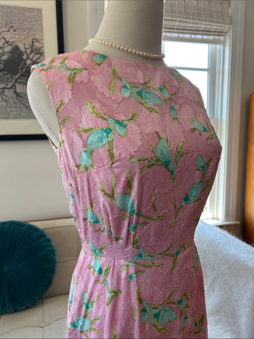 50’s Garden Tea Party Dress - Picture 1 of 6